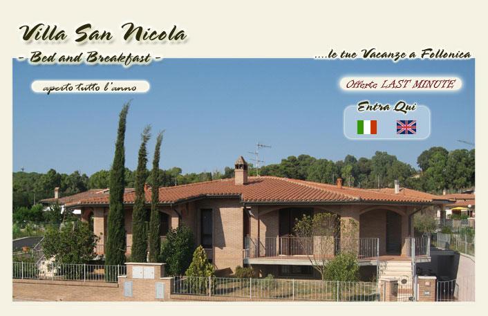 Villa San Nicola B&B Follonica Bagian luar foto